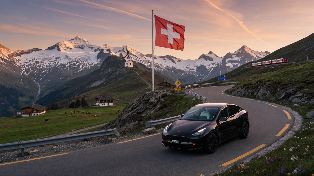 Switzerland Draws Clear Line on Tesla FSD Supervised: Level 2 Systems Require Full Driver Attention